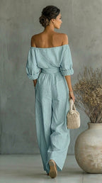 Liliána™ – Exclusive linen-effect set for a stylish summer • S1